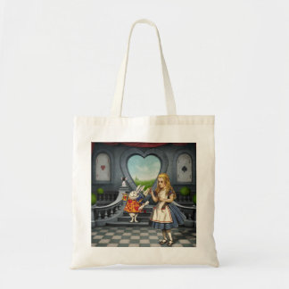 Alice in Wonderland Drink Me Budget Tote Bag