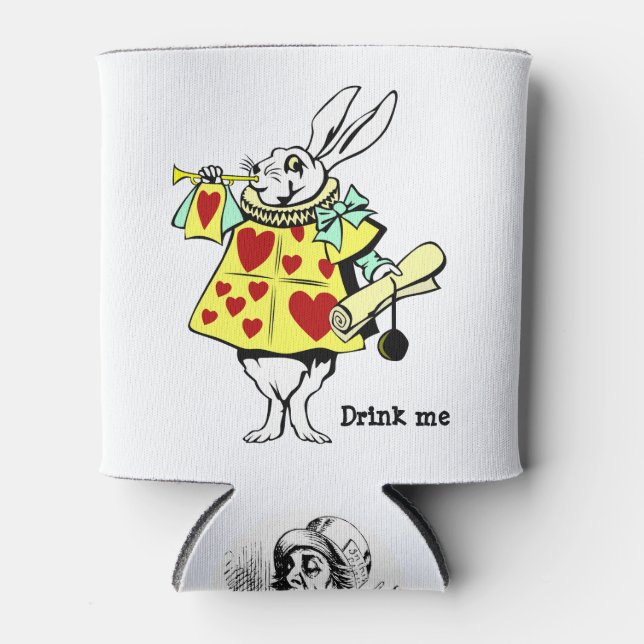 Alice in Wonderland "Drink me" Can Cooler (Front)
