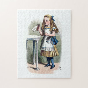 Alice in Wonderland Drink Me Jigsaw Puzzle