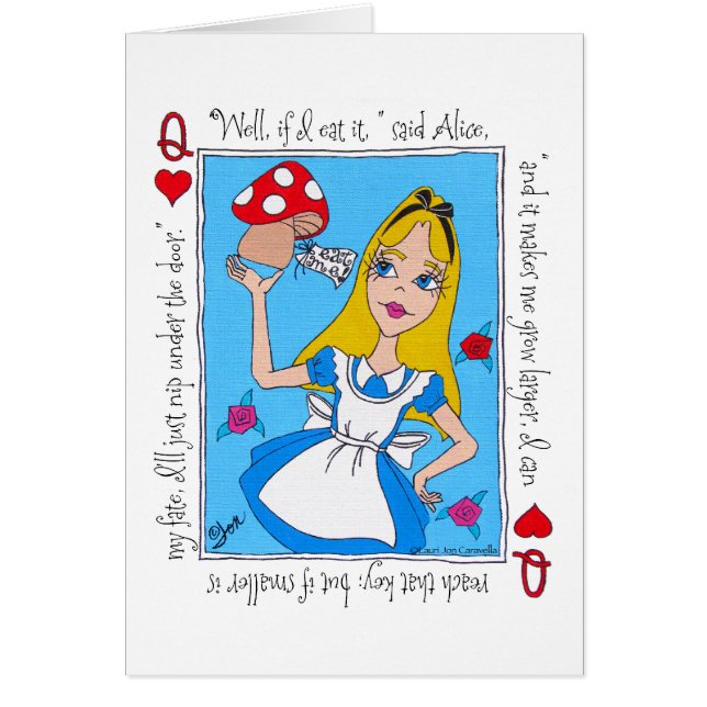 Alice in Wonderland, Eat Me! (Front)
