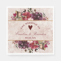 Alice in Wonderland Elegant Wedding Monogram