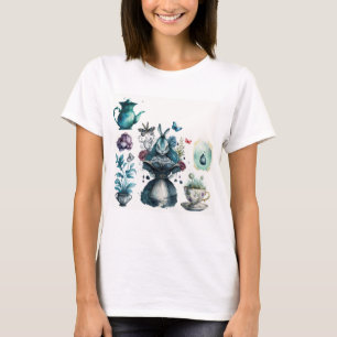 Alice in Wonderland Ephemera T-Shirt