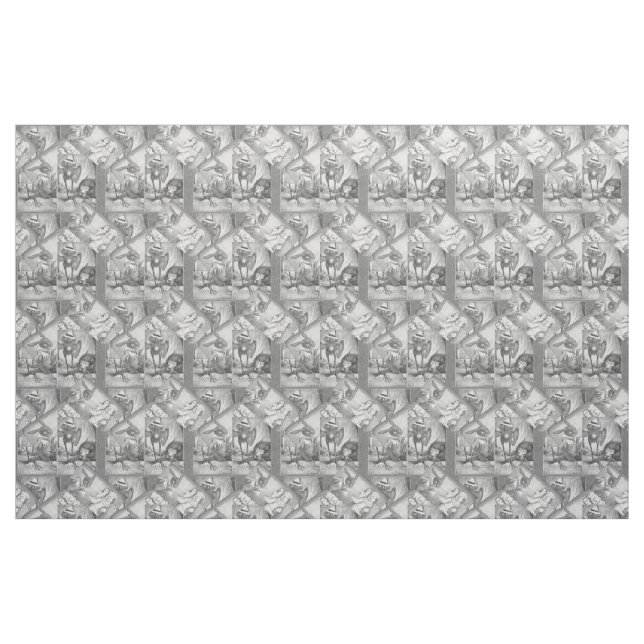 Alice in Wonderland Fabric (Fat Quarter)