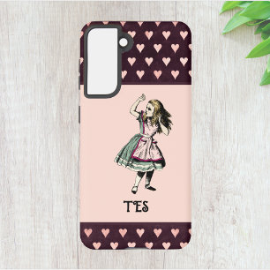 Alice in Wonderland Fairy Tale Monagram Samsung Galaxy Case