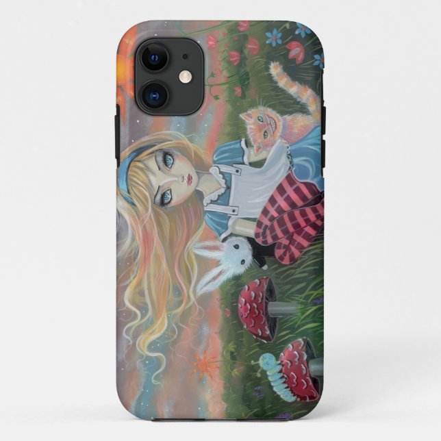 Alice in Wonderland Fairytale Fantasy Art Case-Mate iPhone Case (Back)