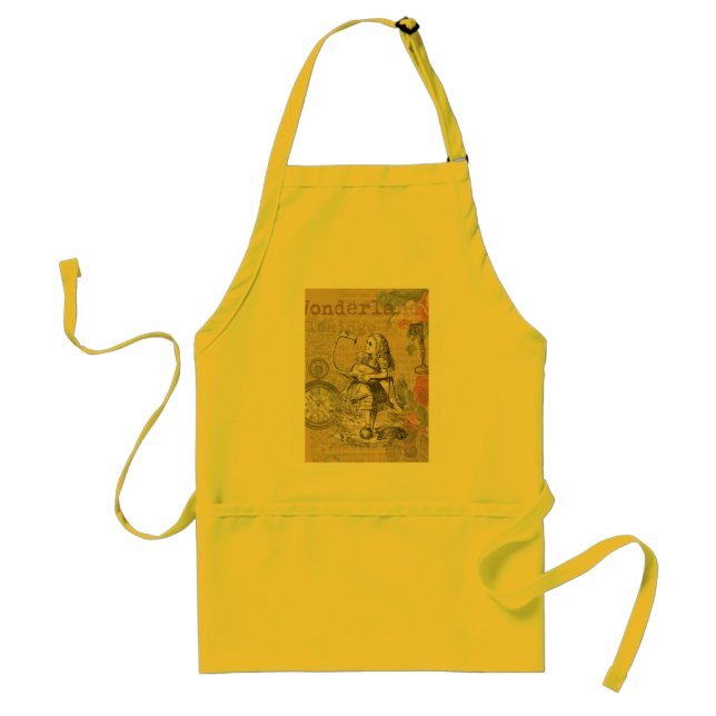 Alice in Wonderland Flamingo Classic Standard Apron (Front)