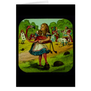 Alice in Wonderland Flamingo Croquet