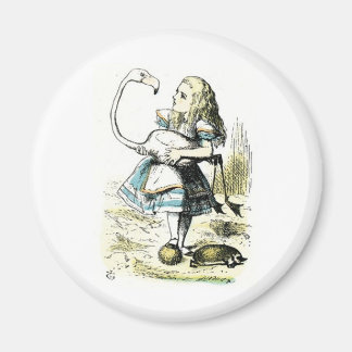Alice in Wonderland: Flamingo Magnet