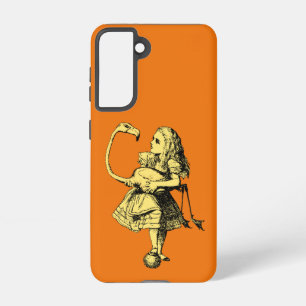 Alice in Wonderland Flamingo Samsung Galaxy Case