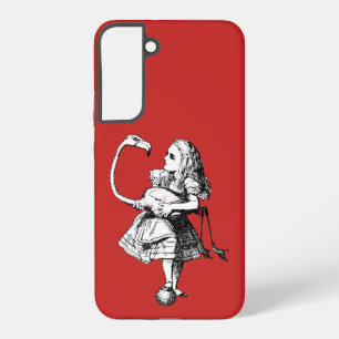Alice in Wonderland Flamingo Samsung Galaxy Case