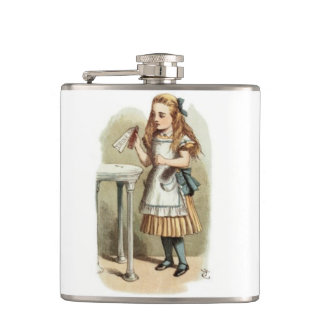Alice in wonderland flask