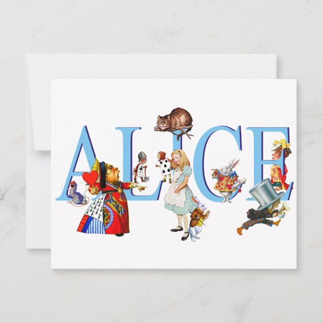 ALICE IN WONDERLAND & FRIENDS (Front)