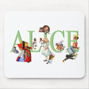 ALICE IN WONDERLAND & FRIENDS MOUSE MAT