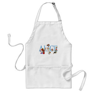 ALICE IN WONDERLAND & FRIENDS STANDARD APRON