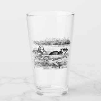 Alice in wonderland glass