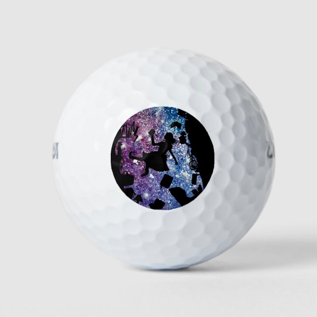 Alice in Wonderland Golf Balls (Front)
