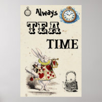 Alice in Wonderland -- Herald -Tea Time