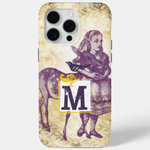 Alice In Wonderland Hugging a Deer iPhone 15 Pro Max Case