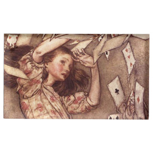 Alice in Wonderland Illustration Cards Place Card Holder