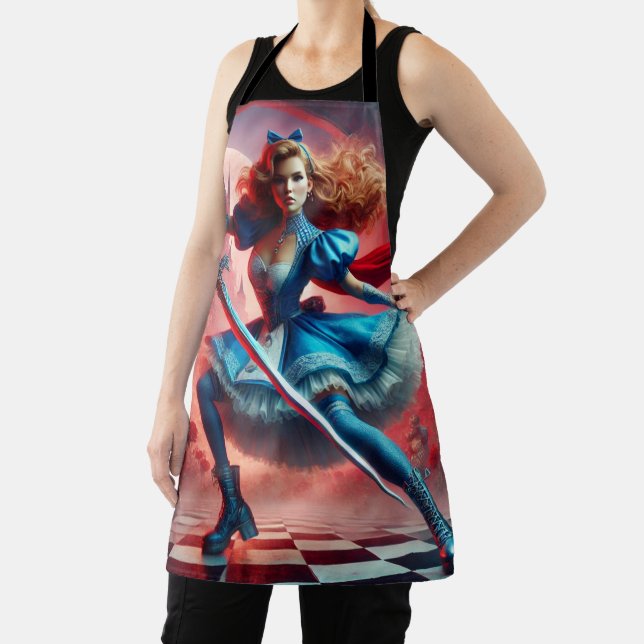 Alice in Wonderland Inspired Apron (Insitu)