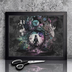 Alice in Wonderland   Into the Rabbit Hole Tissue Paper