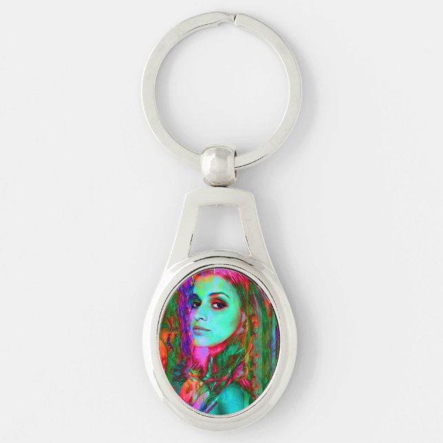 Alice in Wonderland Key Ring (Front)