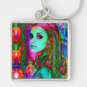 Alice in Wonderland Key Ring