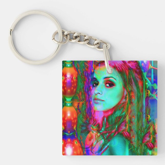 Alice in Wonderland Key Ring (Front)