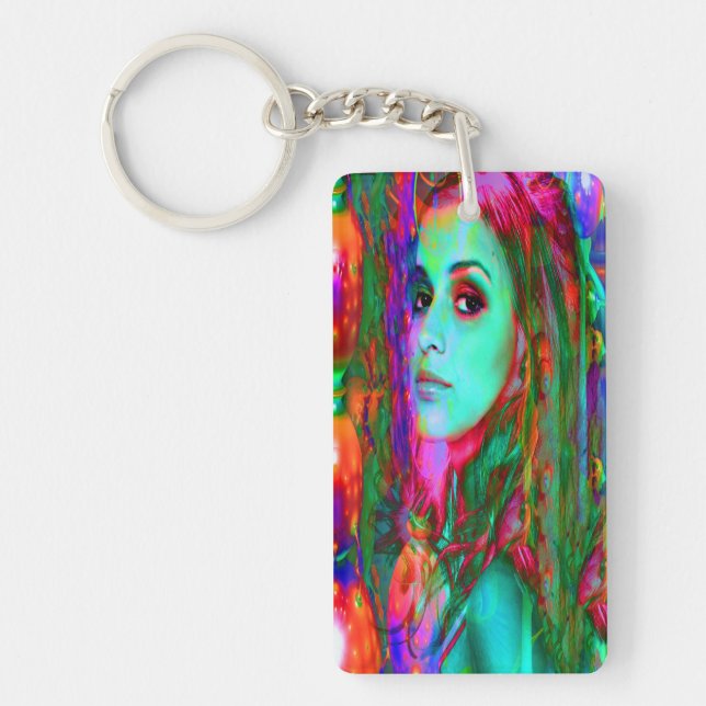 Alice in Wonderland Key Ring (Front)