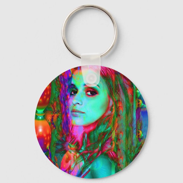 Alice in Wonderland Key Ring (Front)