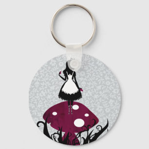 Alice in Wonderland Keychan Key Ring