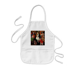 Alice in Wonderland Kids Apron
