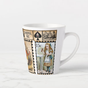 Alice In Wonderland Latte Mug
