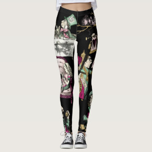 Alice in Wonderland Leggings
