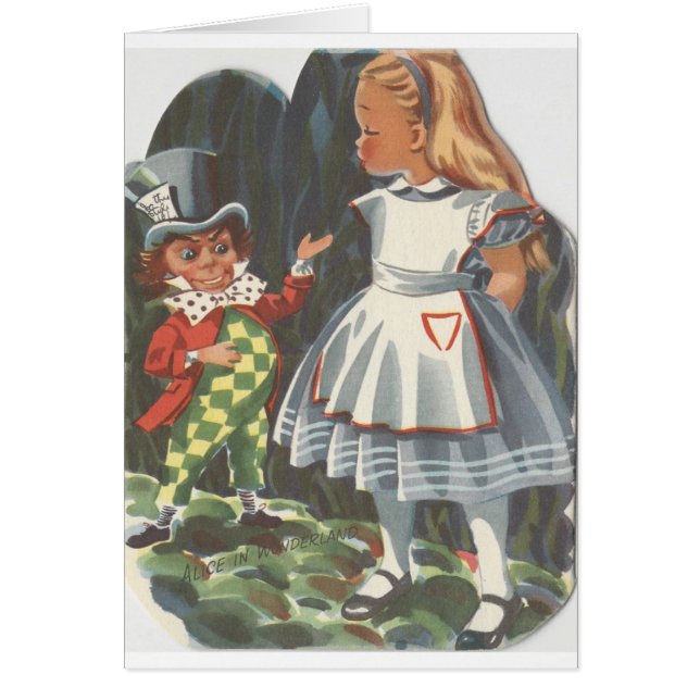 Alice in Wonderland & Mad Hatter (Front)