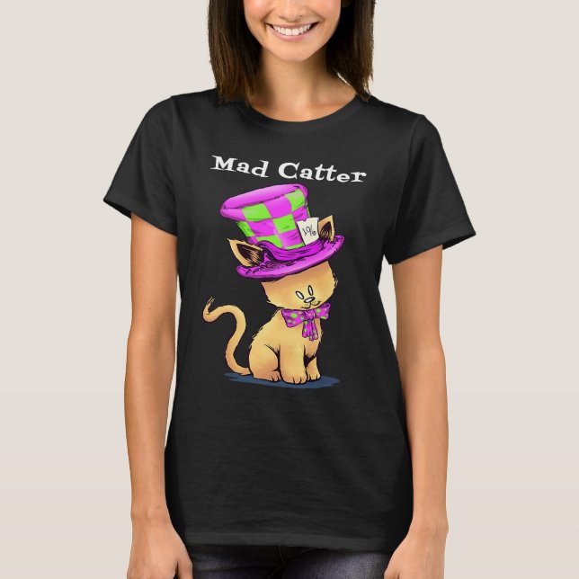 Alice in Wonderland Mad Hatter Ca T-Shirt (Front)