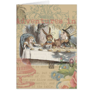 Alice in Wonderland Mad Tea Party Art