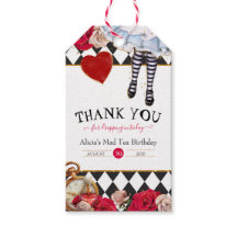 Alice in Wonderland Mad Tea Thank You Favour