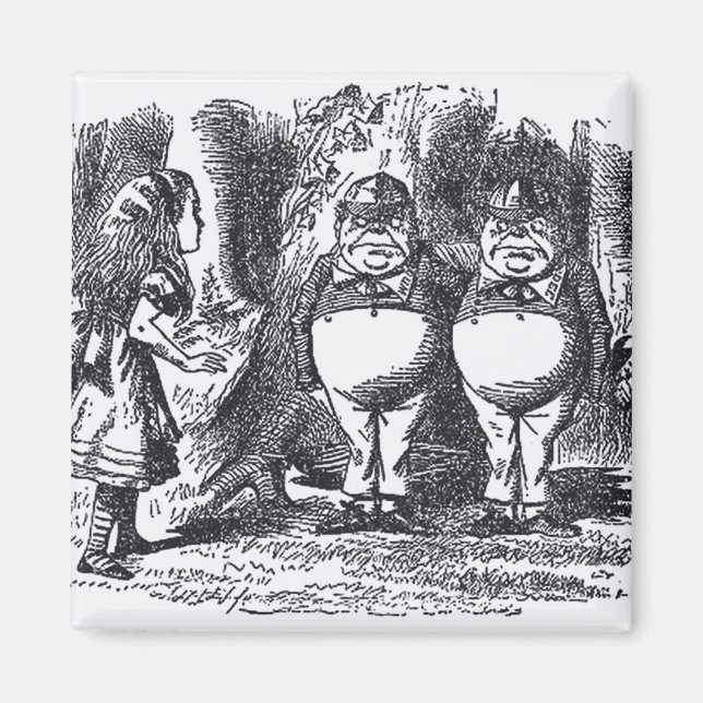 Alice in Wonderland Magnet (Front)