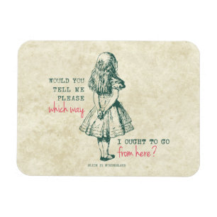 Alice in Wonderland Magnet
