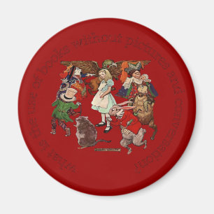 Alice in Wonderland Magnet