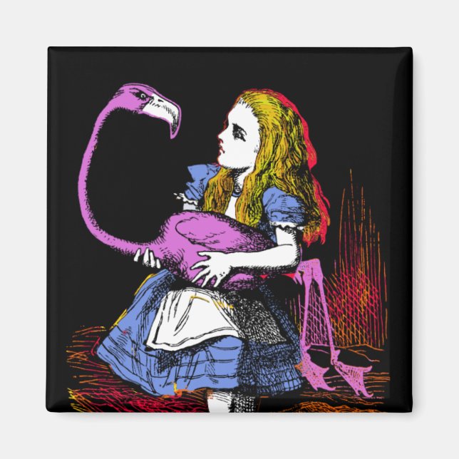 Alice in Wonderland Magnet (Front)