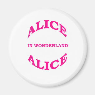 Alice In Wonderland Magnet