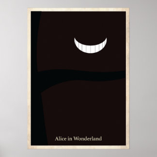 Alice in Wonderland Minimalist Poster