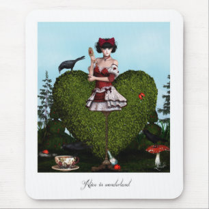 Alice in wonderland mouse mat