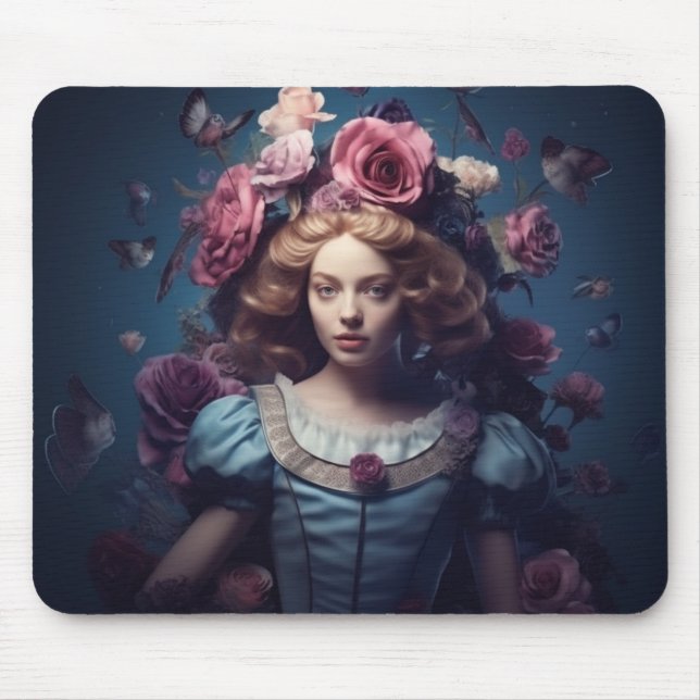 Alice In Wonderland Mouse Mat (Front)