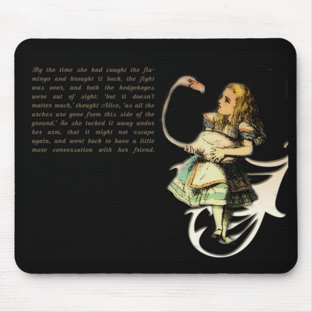 Alice in Wonderland Mouse Mat (Front)