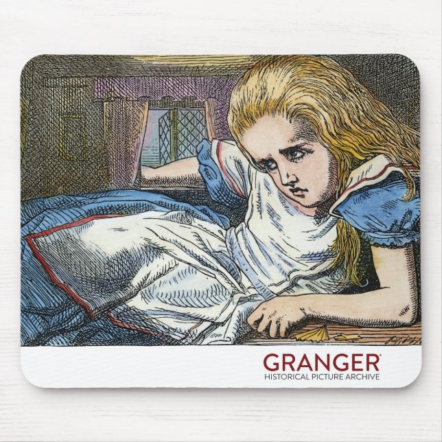 Alice in Wonderland Mouse Pad (Front)