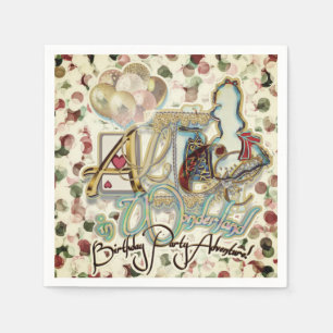 Alice in Wonderland  Napkin