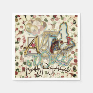 Alice in Wonderland  Napkin